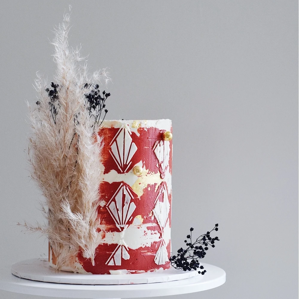 Belsize Cakes Diamante Cake Stencil - Image 2