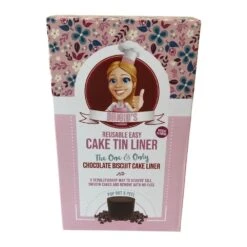 Brigid's Cake Room Round Chocolate Biscuit Cake Tin Liner Kit