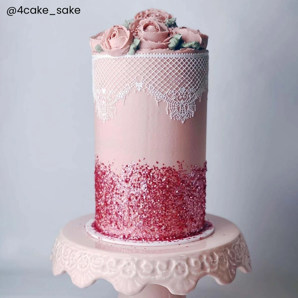 Cake Lace Ophelia - Lace Strip Mat - Image 2