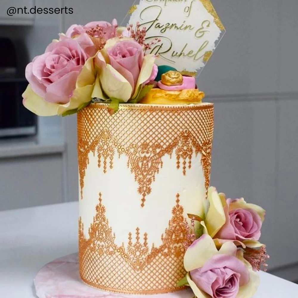 Cake Lace Ophelia - Lace Strip Mat - Image 4