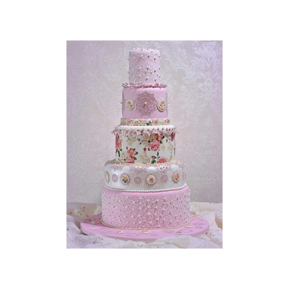 Cake Lace Victoriana - 3D Large Lace Strip - Image 5