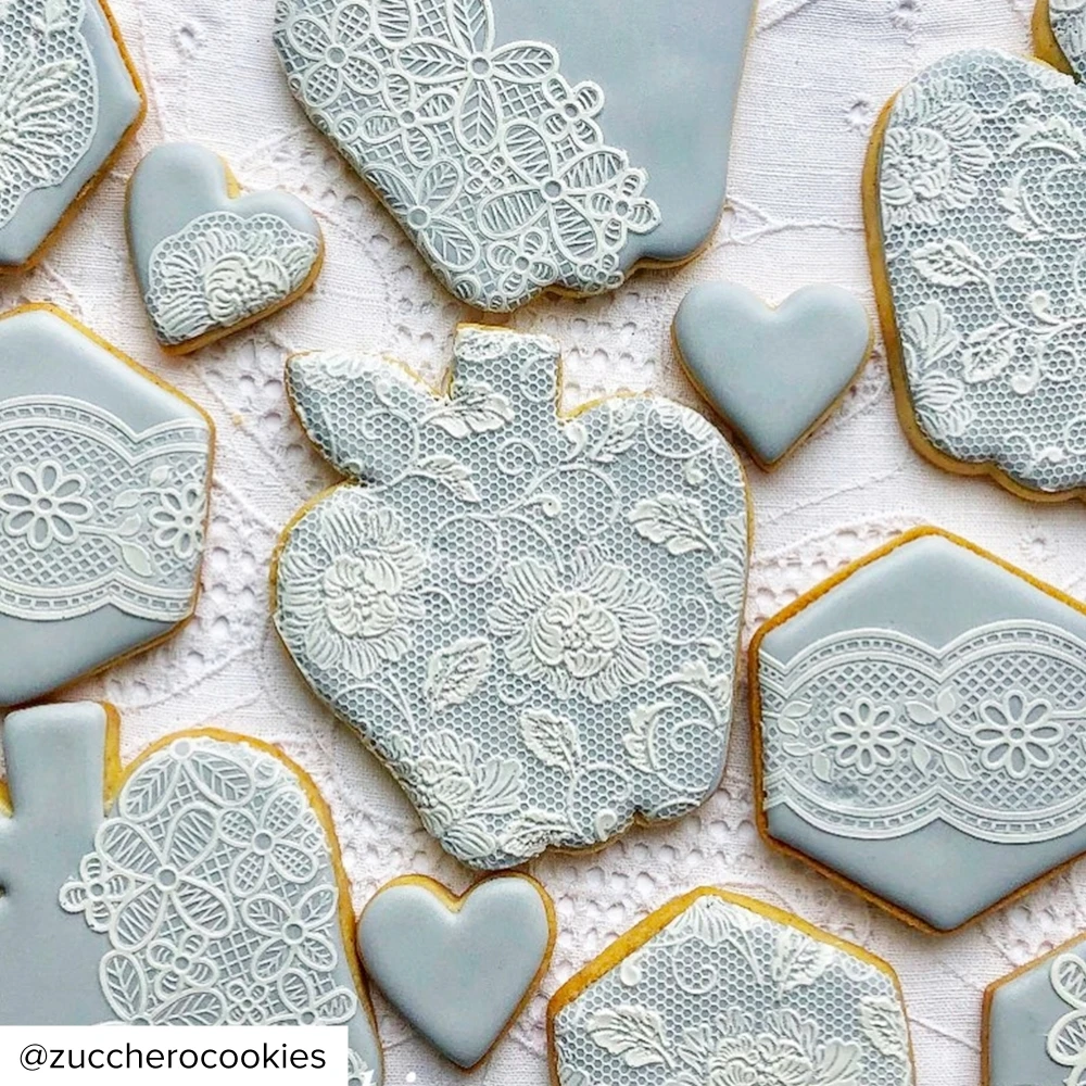 Cake Lace Victoriana - 3D Large Lace Strip - Image 3