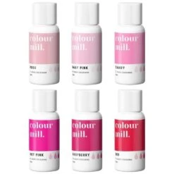 Colour Mill Pink Shades - Gift Set Of 6 Oil Based Colouring