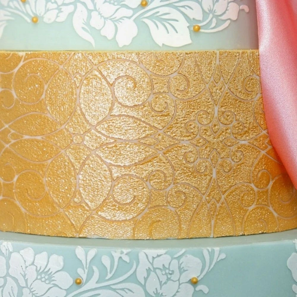 Evil Cake Genius Marrakesh Lattice Full Height Cake Stencil - Image 3