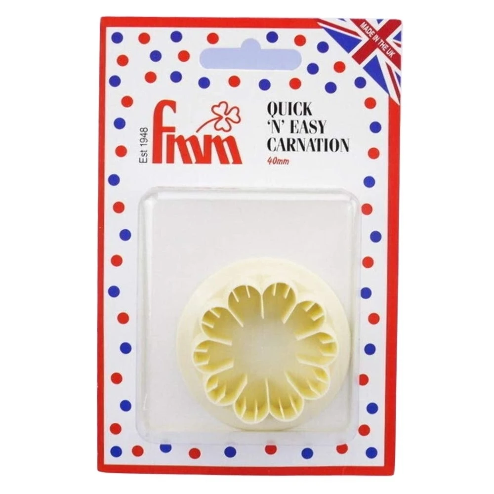 FMM 40mm Quick 'N' Easy Carnation Icing Cutter - Image 2