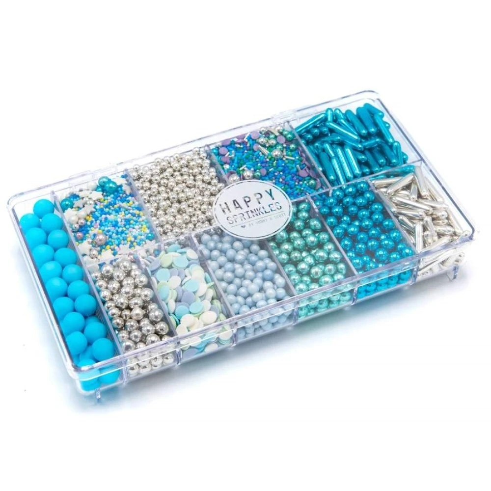 Happy Sprinkles Blue Overload' Mixed Sprinkle Box