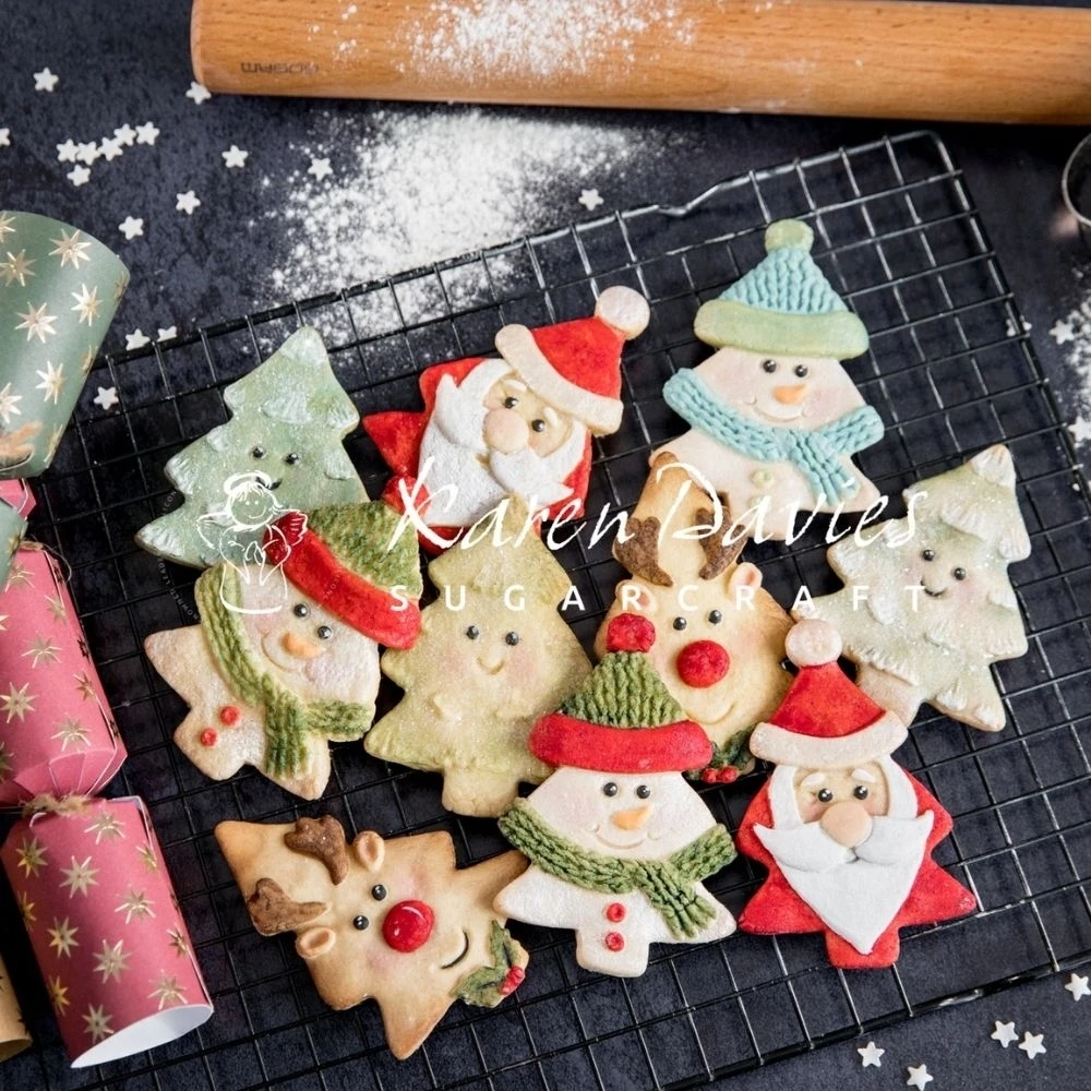 Karen Davies Christmas Tree Characters Mould - Image 2