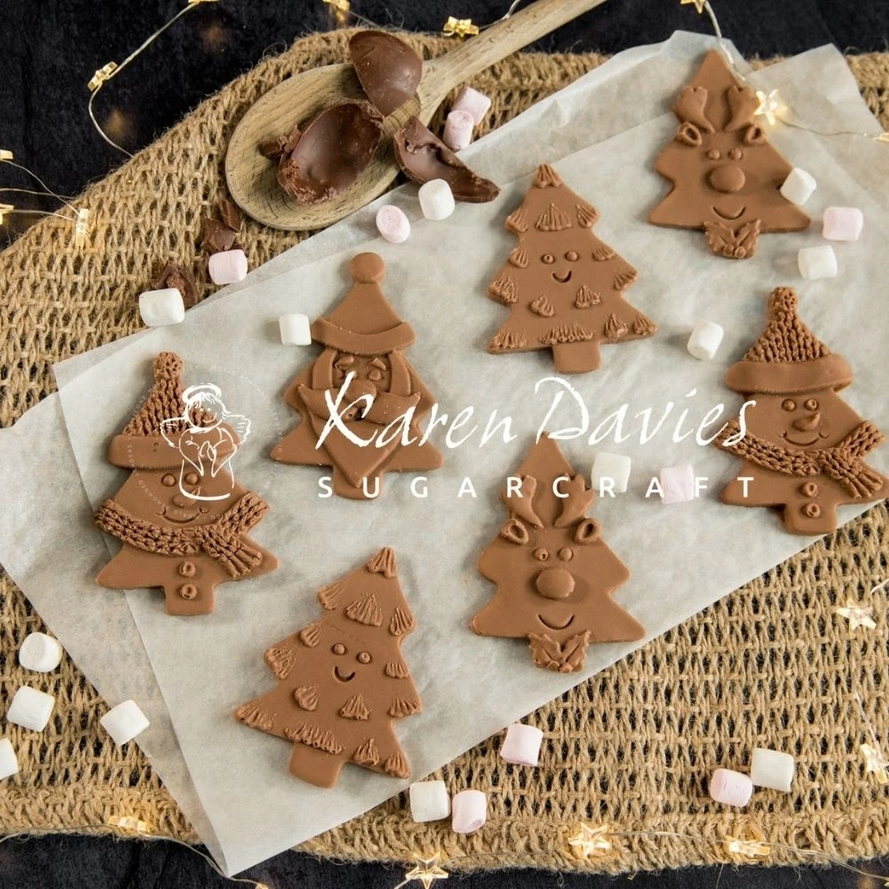 Karen Davies Christmas Tree Characters Mould - Image 6