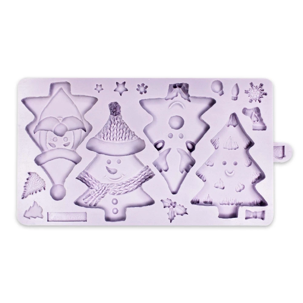 Karen Davies Christmas Tree Characters Mould