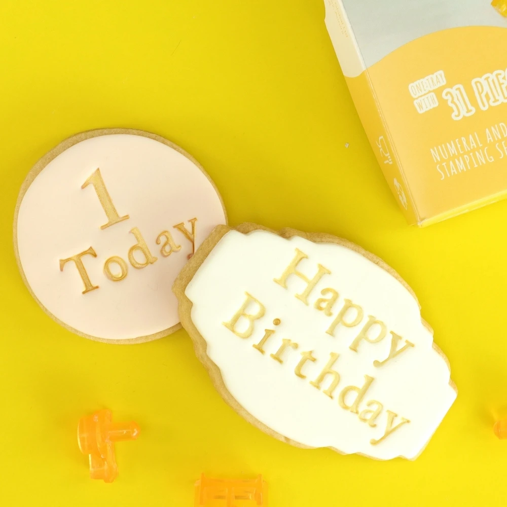 PME Fun Fonts Embossing Collection - Numerals & Special Characters Collection 2 - Image 3