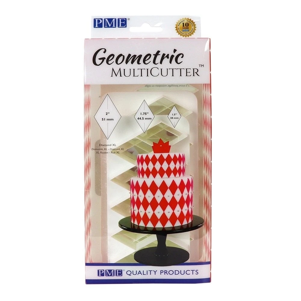 PME Geometric MultiCutter Set Of 3 - Set Of 4 Designs - Image 9
