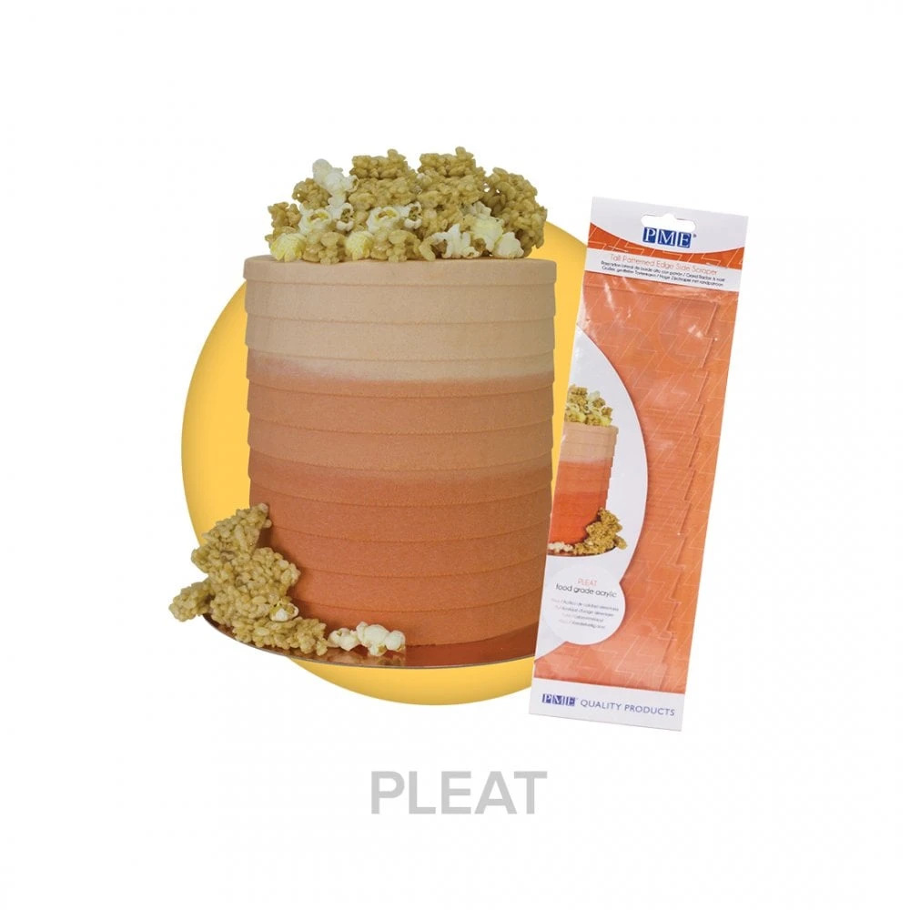 PME Tall Patterned Edge Side Scrapers - Set Of 4 - Image 3