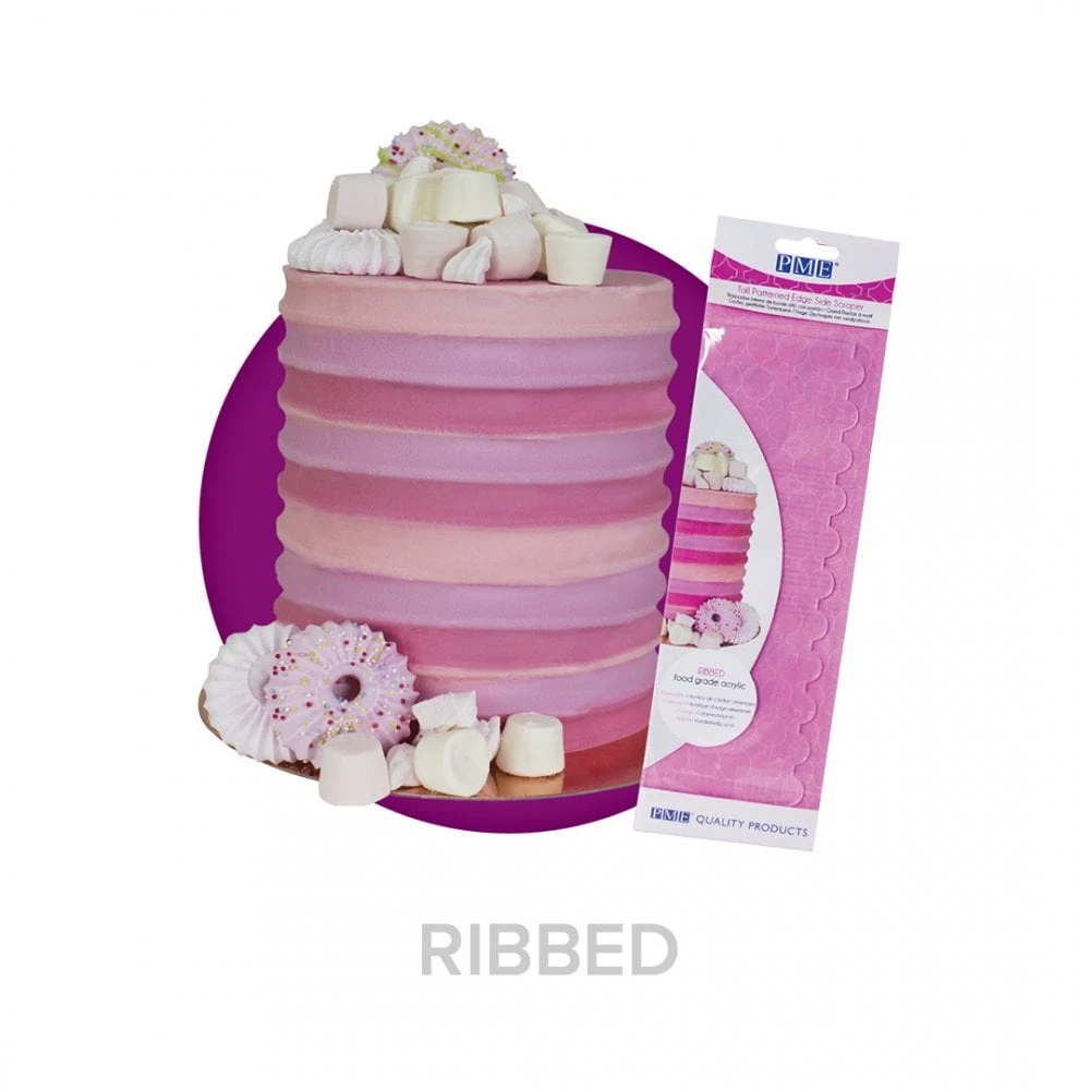 PME Tall Patterned Edge Side Scrapers - Set Of 4 - Image 4