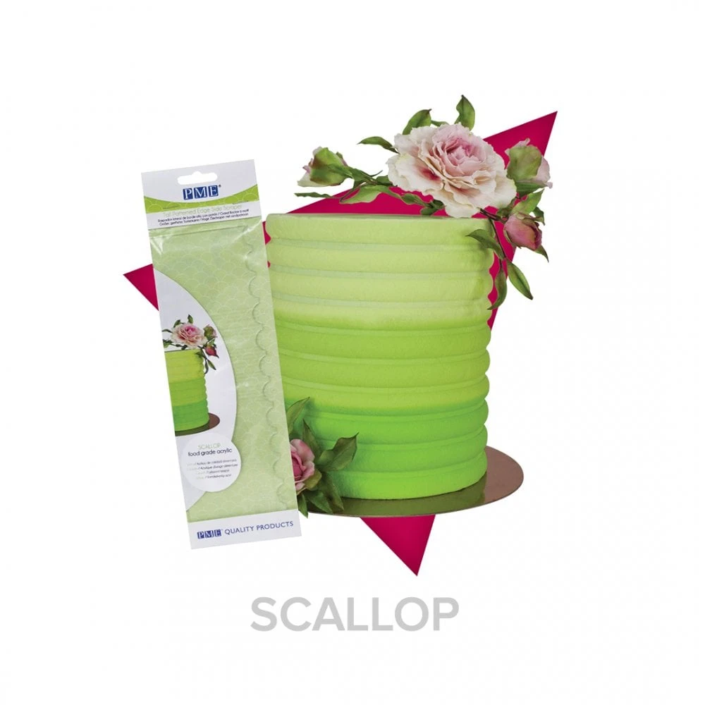 PME Tall Patterned Edge Side Scrapers - Set Of 4 - Image 5