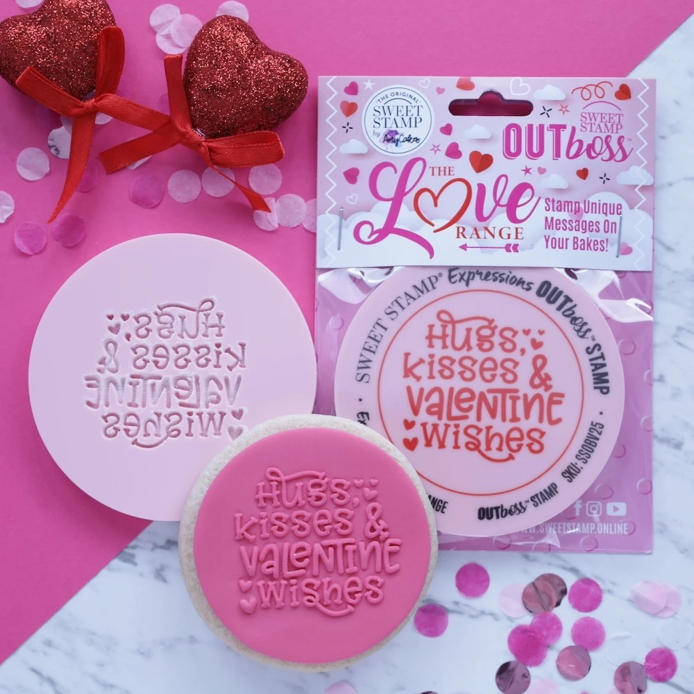 Sweet Stamp Hugs, Kisses & Valentines Wishes - OUTboss Love