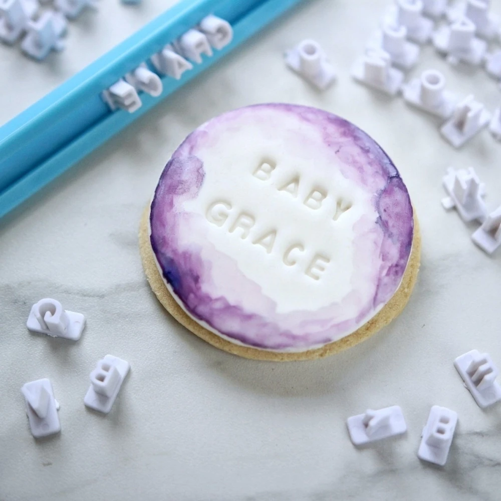 Sweet Stamp Mini Message Embossing Set - 72 Pieces - Image 4