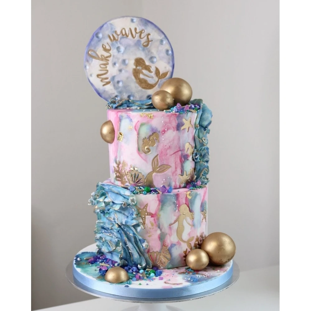 Sweet Stamp Mystic Mermaid Embossing Elements Set - Image 2