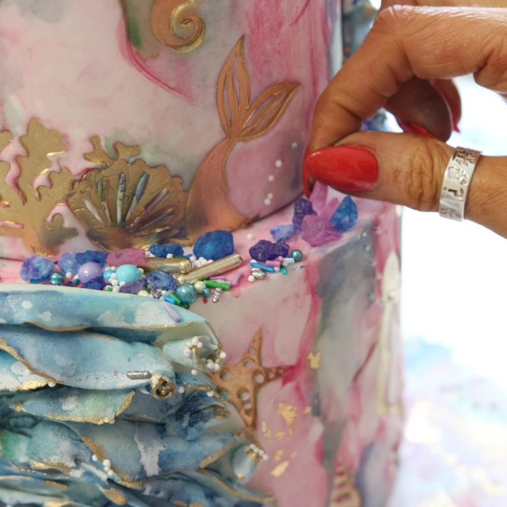 Sweet Stamp Mystic Mermaid Embossing Elements Set - Image 7