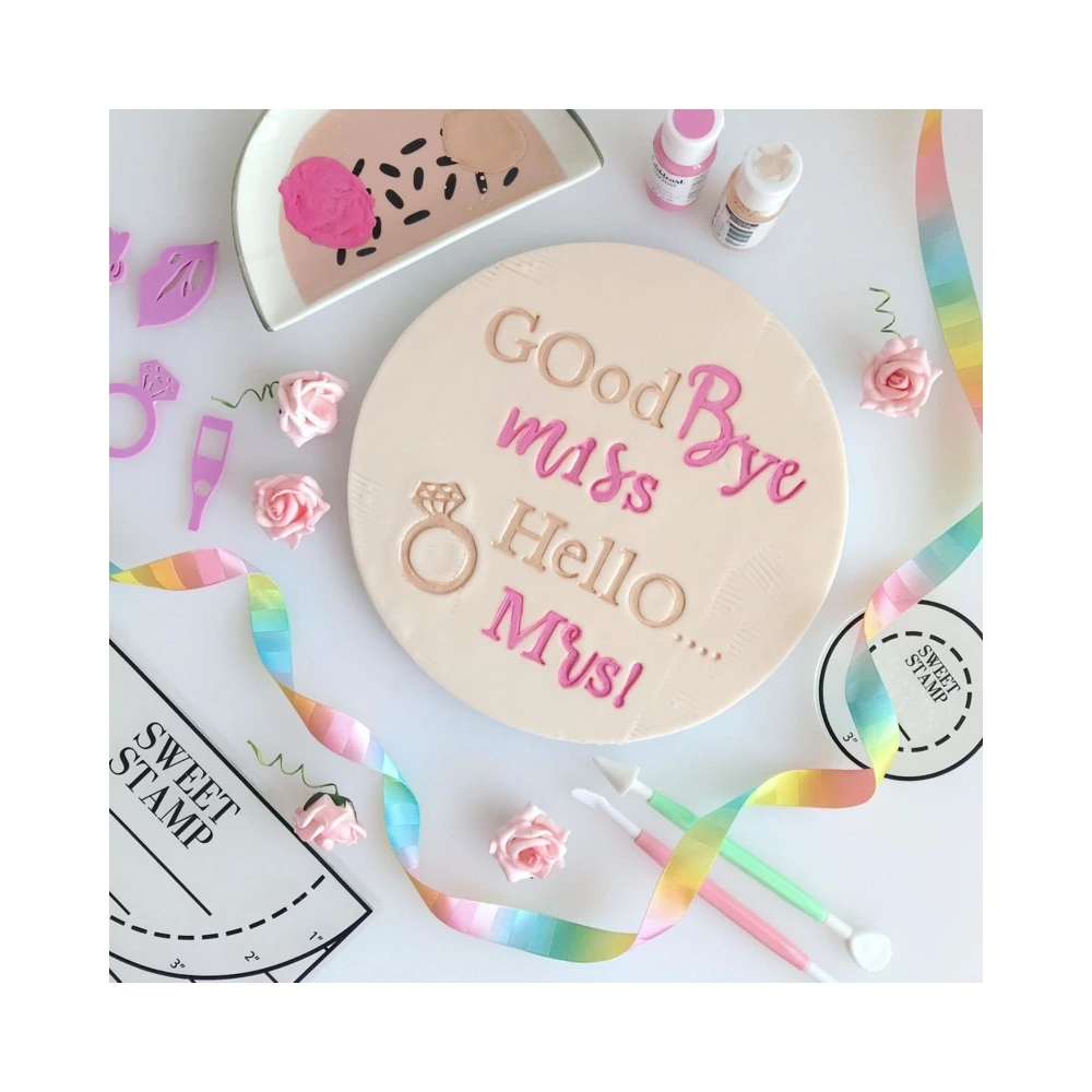 Sweet Stamp Team Bride Embossing Elements - Image 2