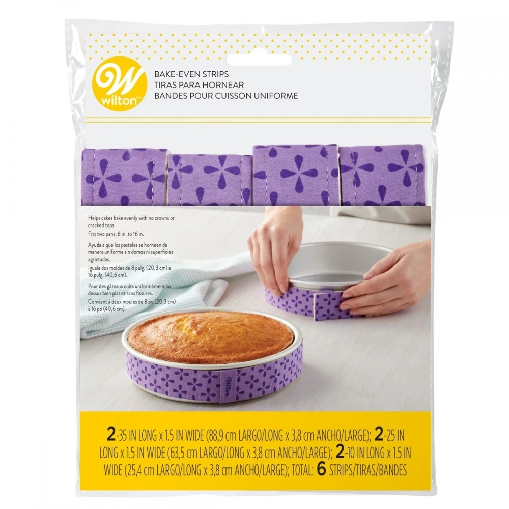 Wilton Bake-Even Strip Set Of 6