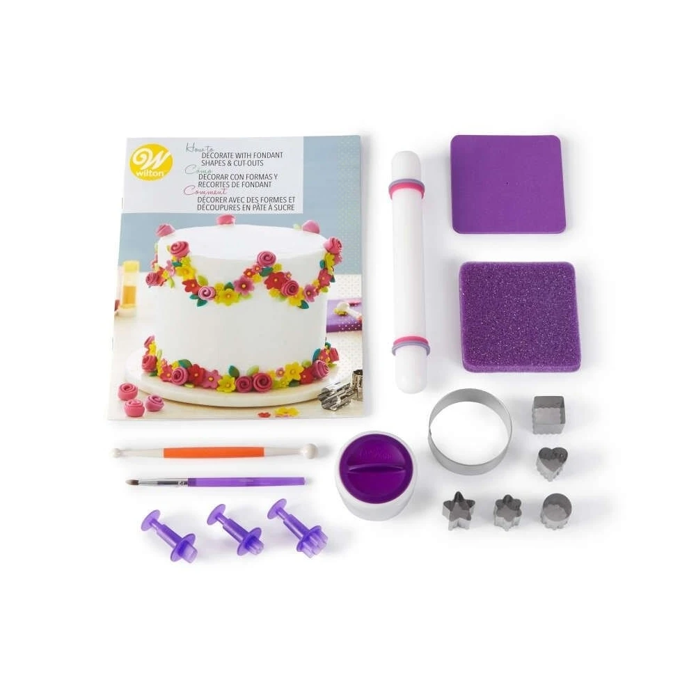 Wilton How To Decorate Fondant Shapes & Cut-Outs Kit - Image 8