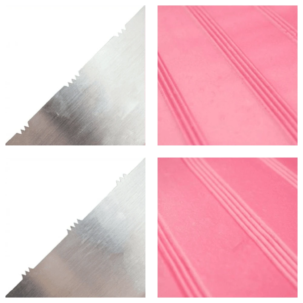 Windsor Cake Craft Tri Comb Texture Creator Icing Scraper - Set Of 2 - Image 3